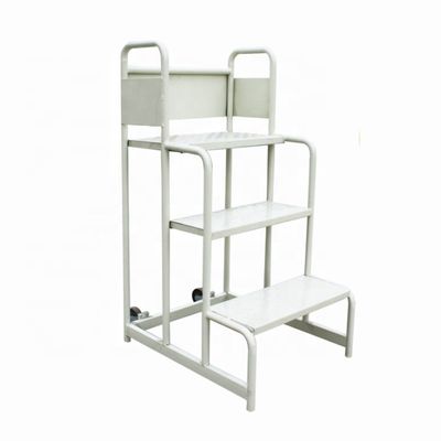 Supermarkt-Lager-Leiter-Hand-LKW-Pulverbeschichtung Multifunktionstreppen-LKW-Leiter