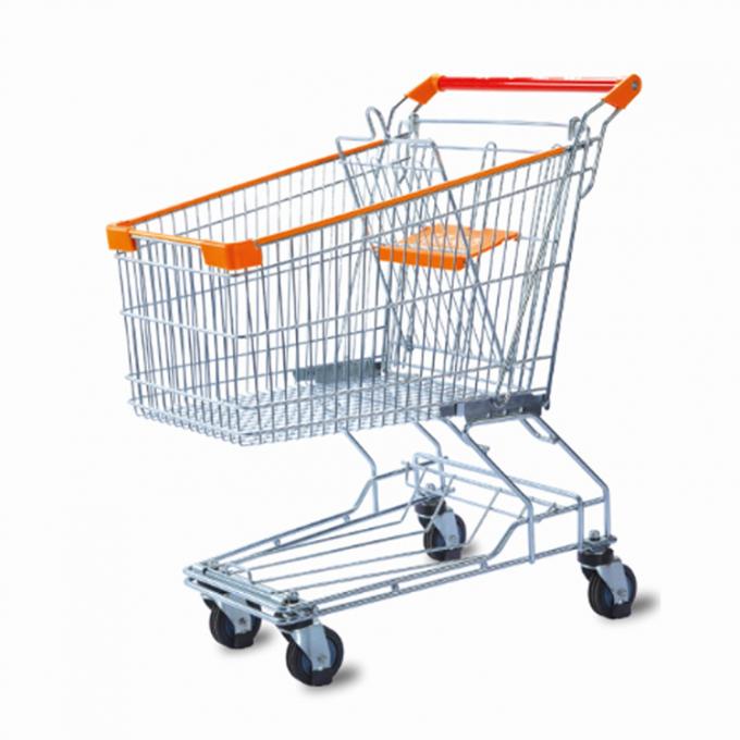 Verschiedener Art-Supermarkt-GroßhandelsEinkaufswagen mit Rad